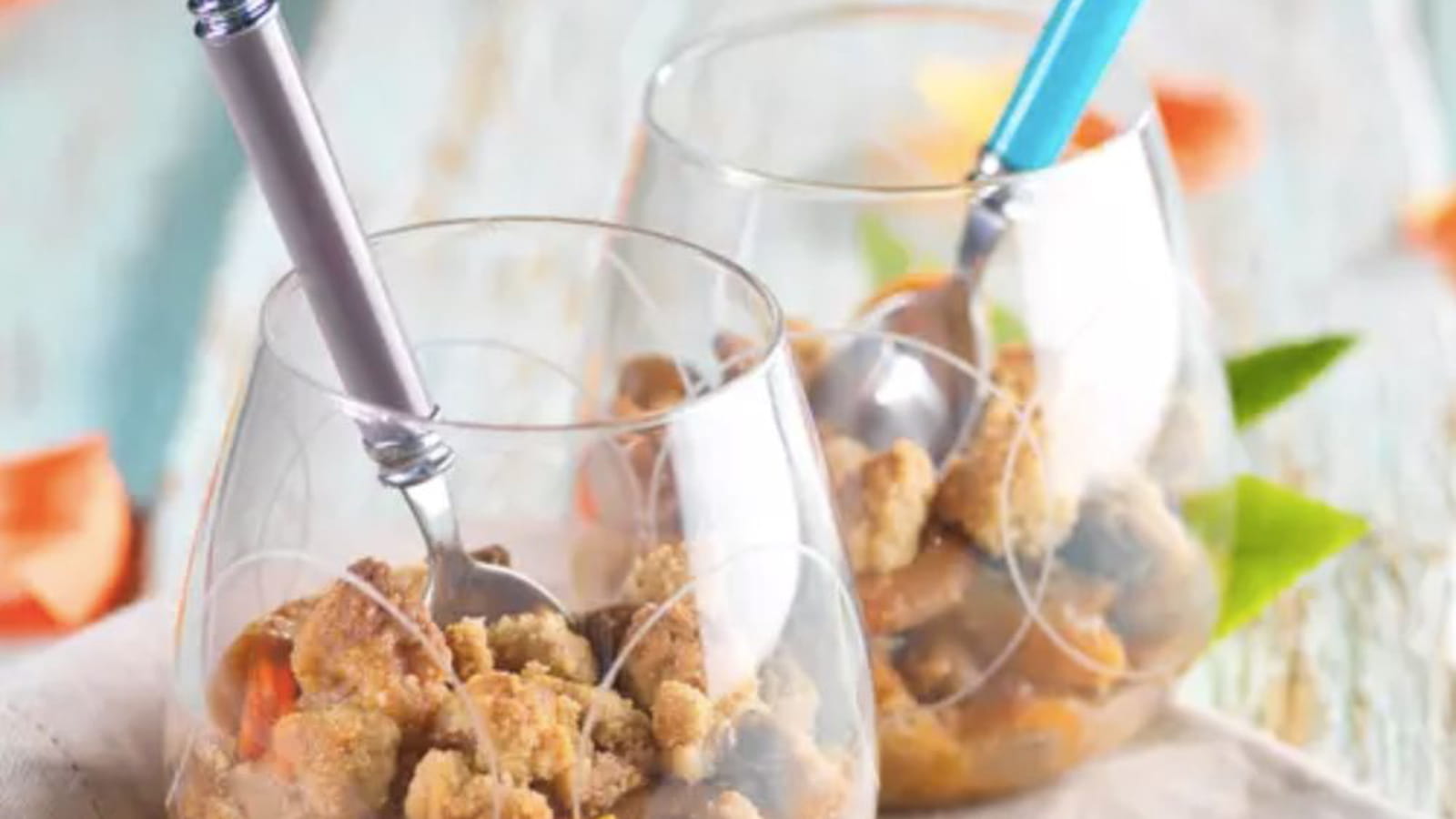 Crumble de mirabelles au souchet sans gluten