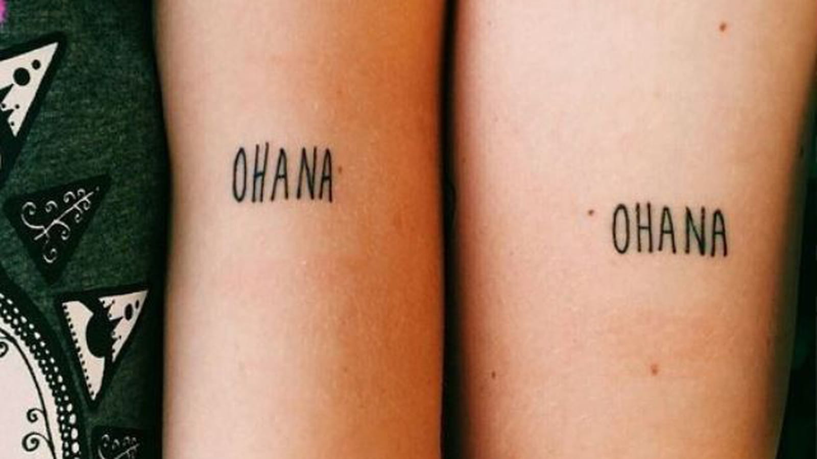 Ohana (famille) sur le bras