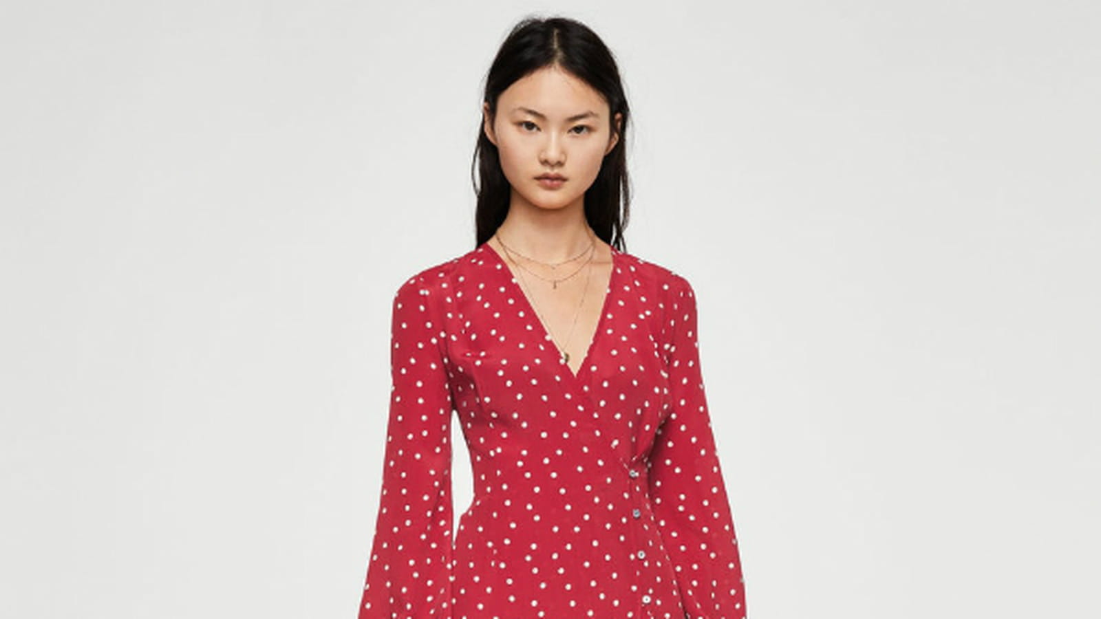 Robe à pois