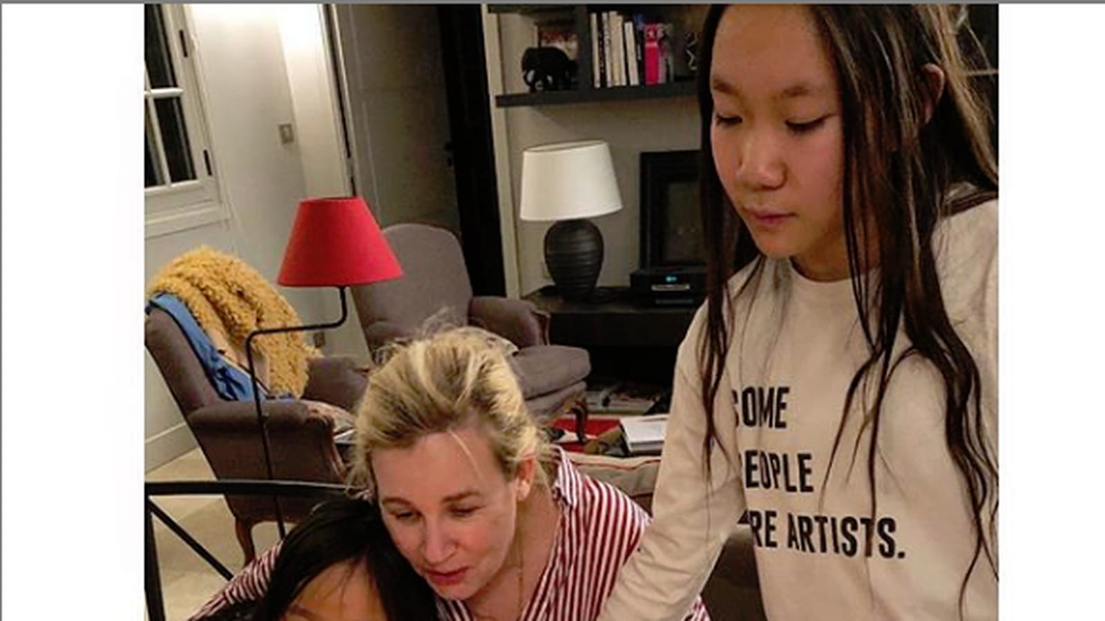 Hélène Darroze et ses filles Charlotte et Quitterie