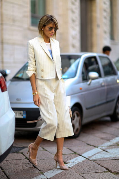 Street looks fashion week Milan&nbsp;: classe