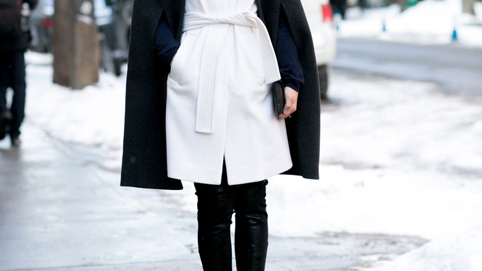 Cape sur manteau