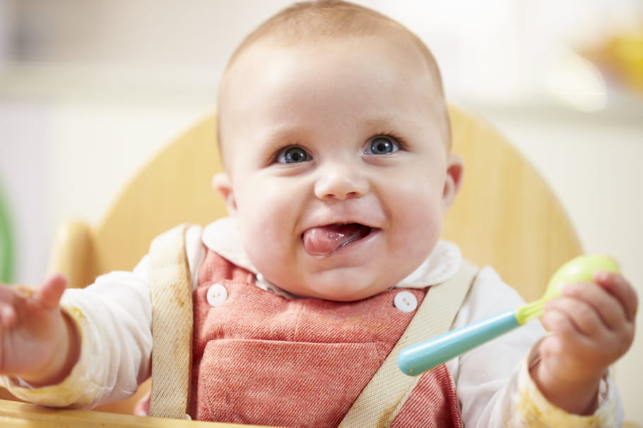 Alimentation du bébé à 5 mois