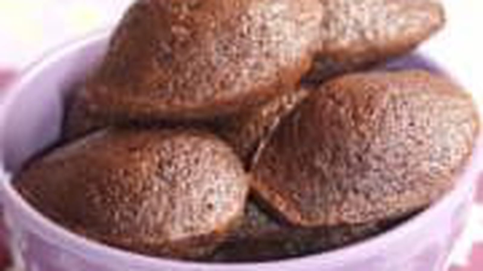 Mini madeleines au chocolat