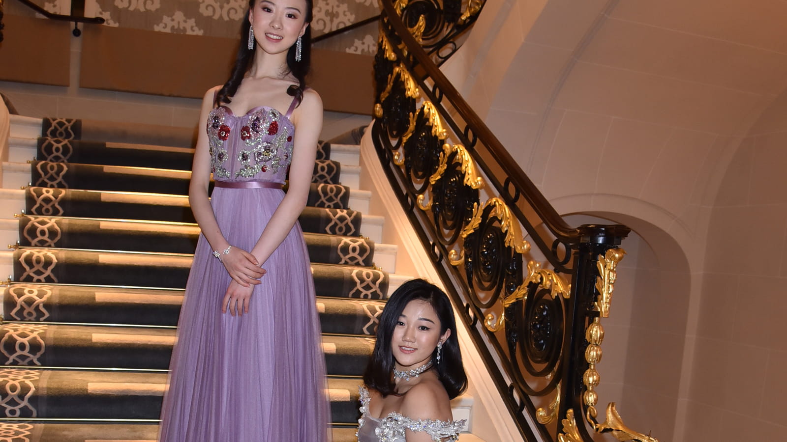 La danseuse Yu Hang et Donna Yuan