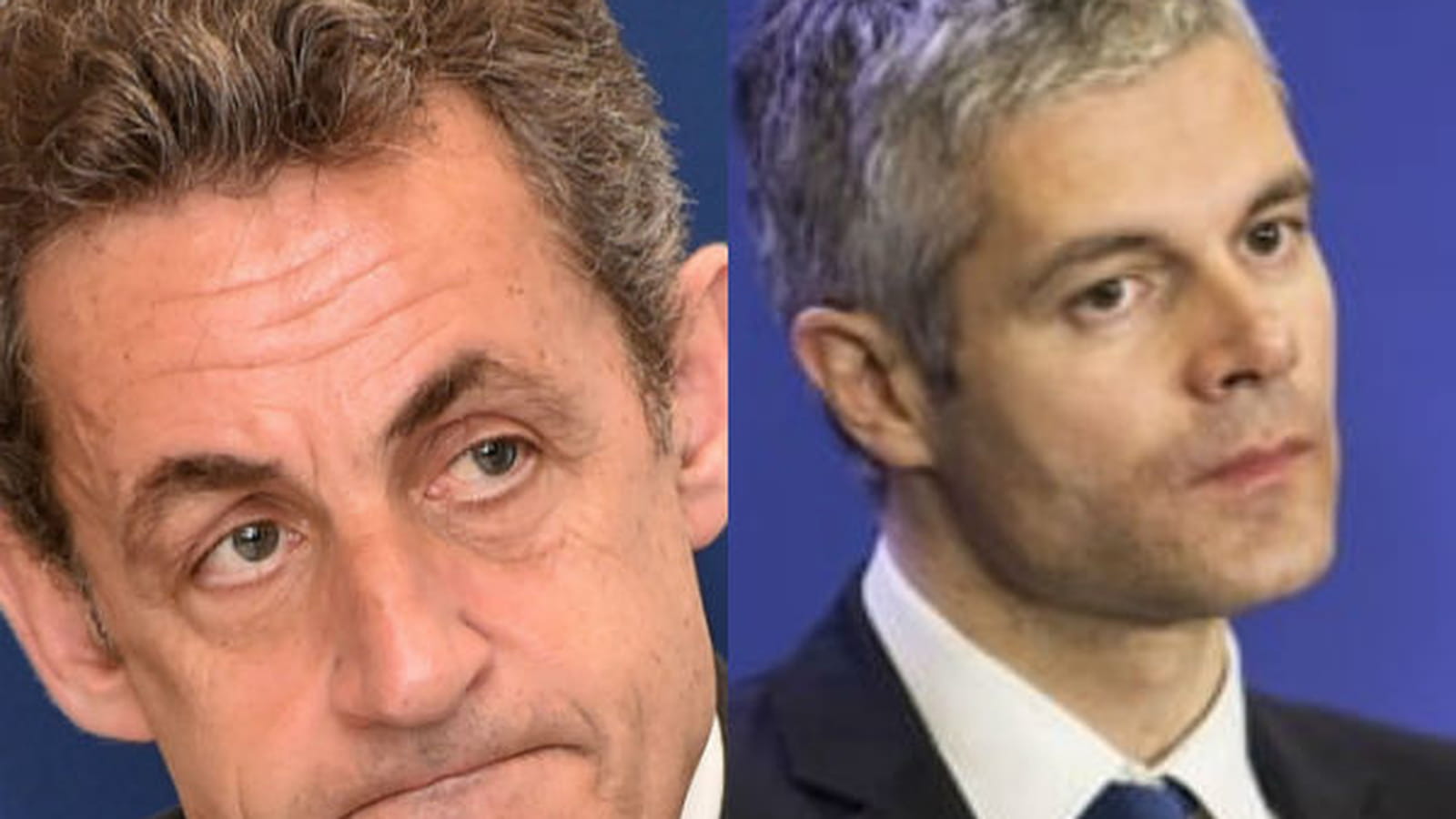 Nicolas Sarkozy et Laurent Wauquiez