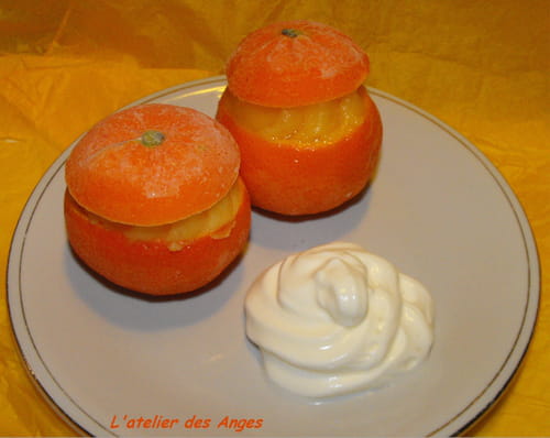 Clémentines givrées