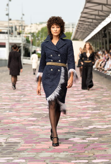 Look 11 du défilé Chanel haute couture automne-hiver 2023-2024