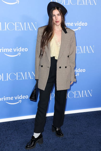 Scout Willis en blazer oversize