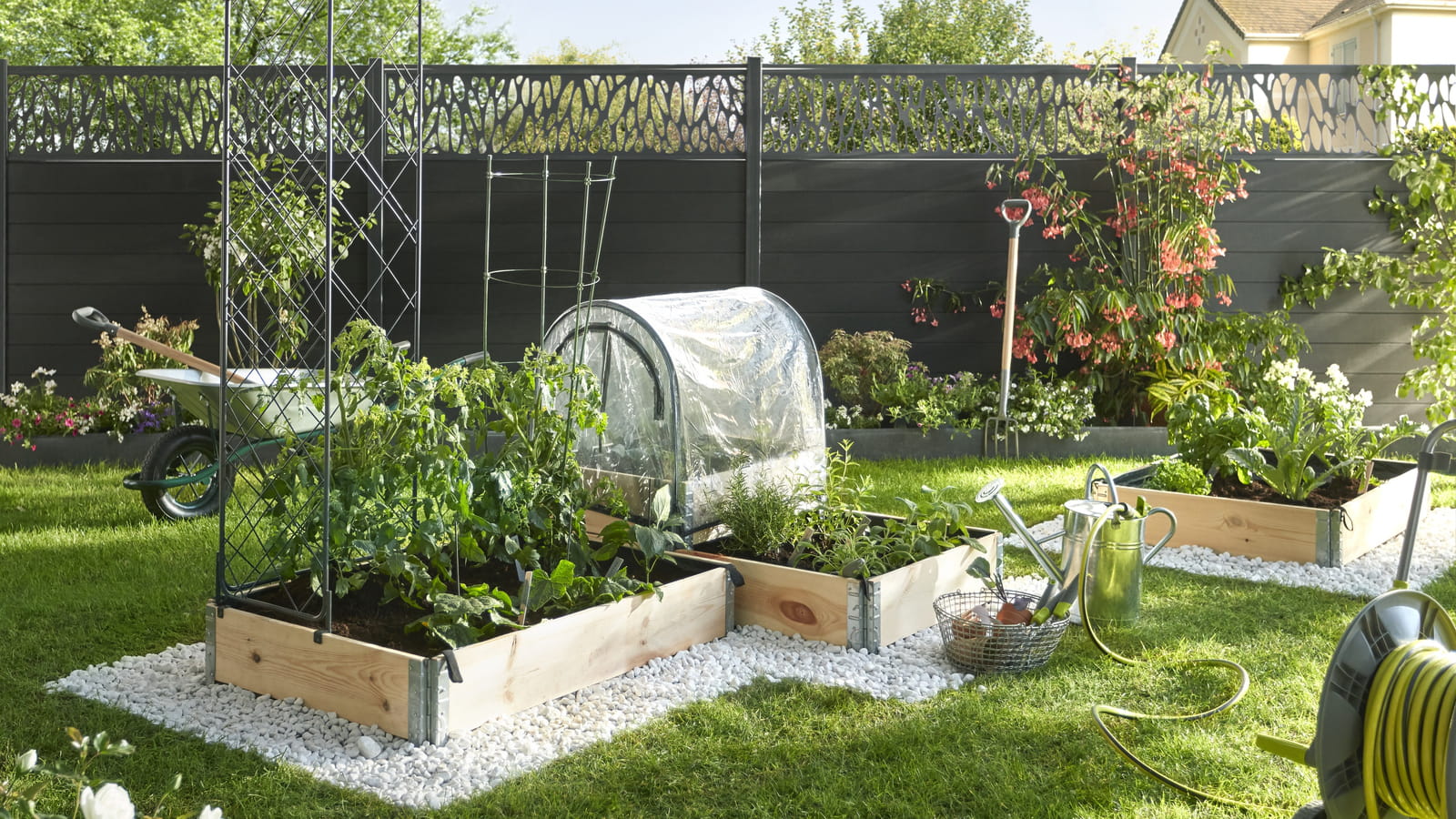 Potager plus vrai que nature 
