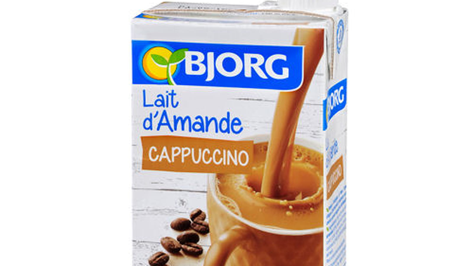 Lait d'amande cappuccino de Bjorg