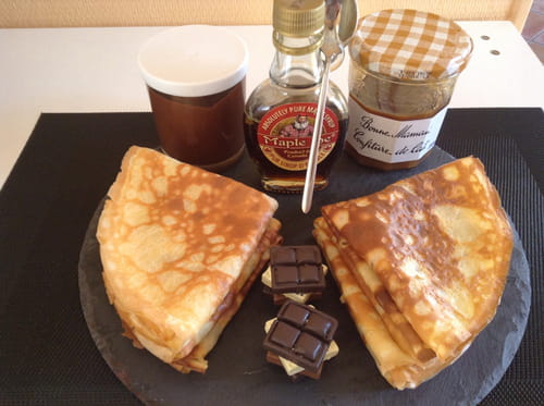 Pâte à crêpe moelleuse