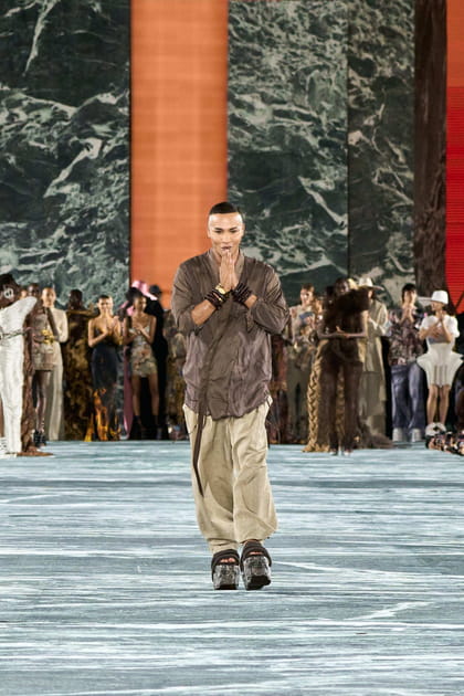 Look 114&nbsp;du d&eacute;fil&eacute; Balmain