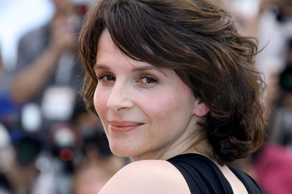 Le carr&eacute; vaporeux de Juliette Binoche