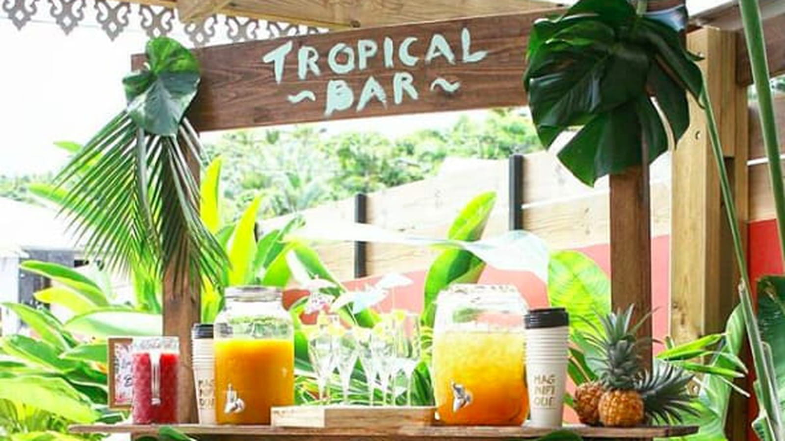 Un bar à jus 