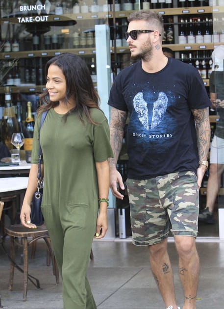 Christina Milian et M. Pokora roucoulent