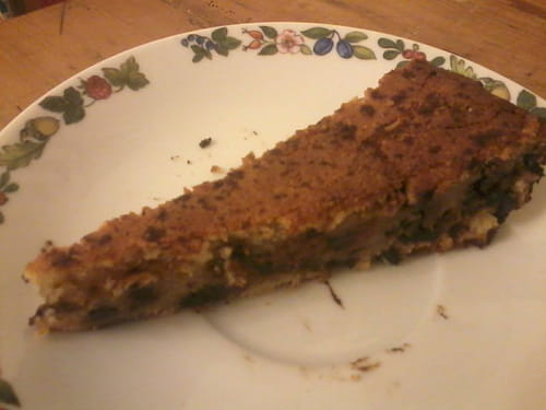 Pudding chocolat blanc et pépites de chocolat