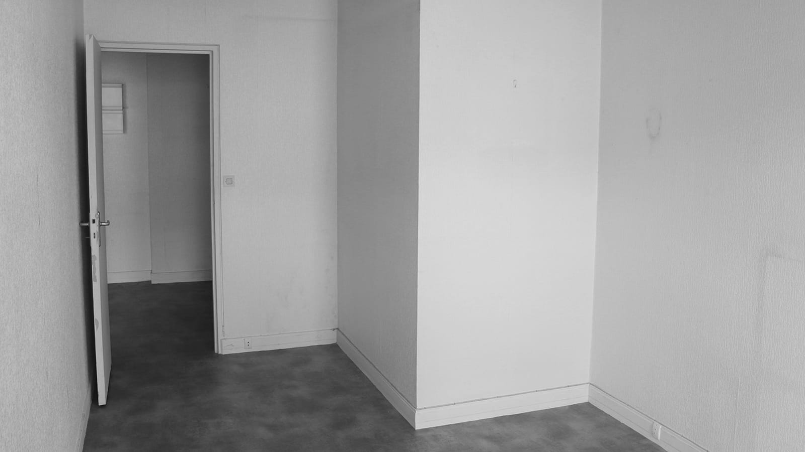 Chambre avant porte