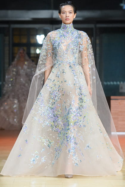 Défilé Elie Saab haute couture printemps-été 2022