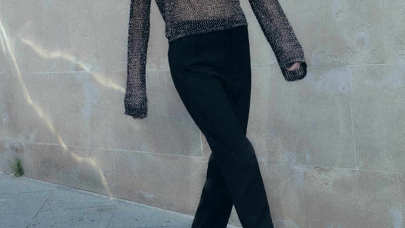 Top noir Zara 