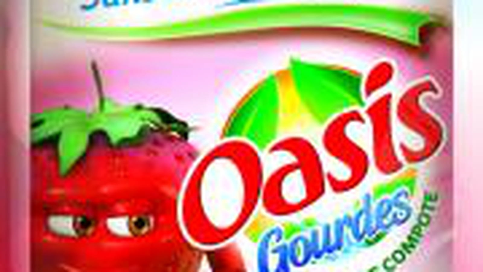 Les compotes à boire d'Oasis et St Mamet
