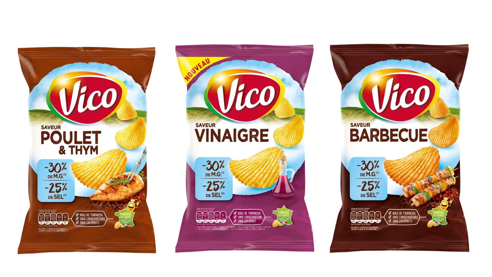 La gamme allégée de Vico