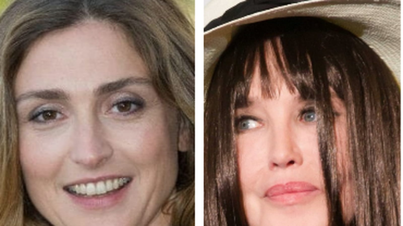 Julie Gayet et Isabelle Adjani