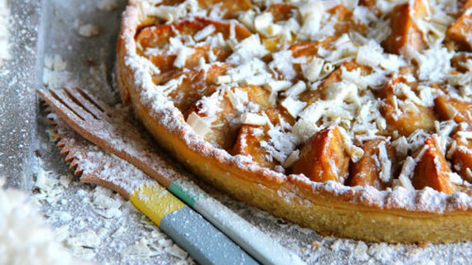 Tarte délice pommes et marrons