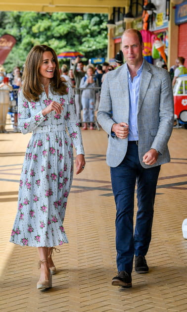 TOP&nbsp;: Kate Middleton en robe imprim&eacute;e