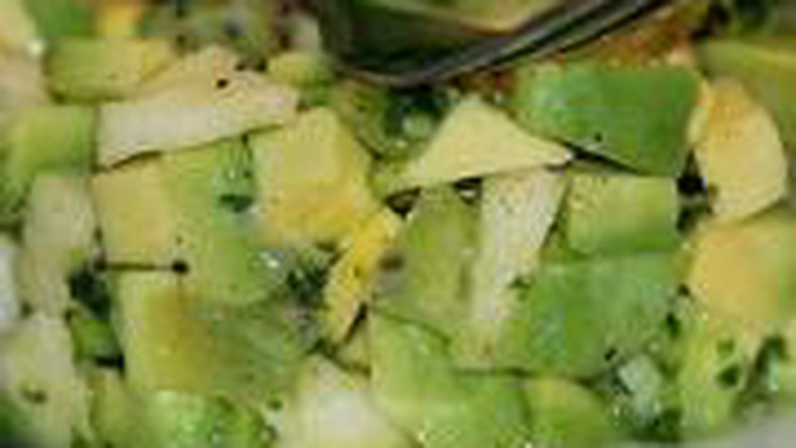 Tartare avocats kiwis pommes
