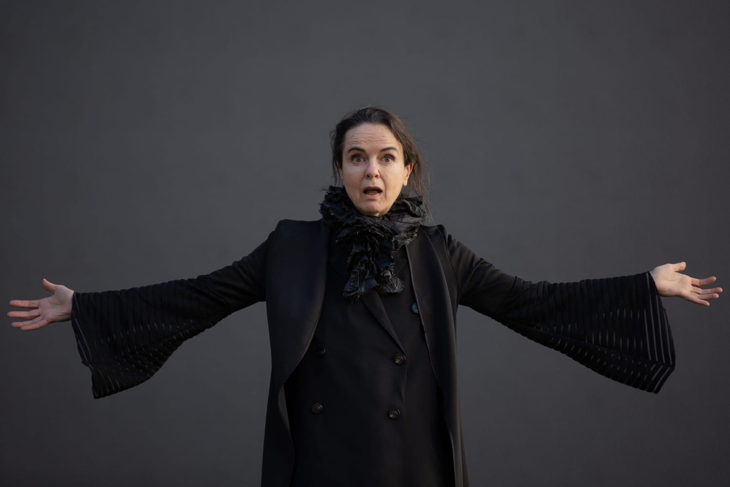 this astonishing object with which she wants to be buried, “You can never be too careful!”