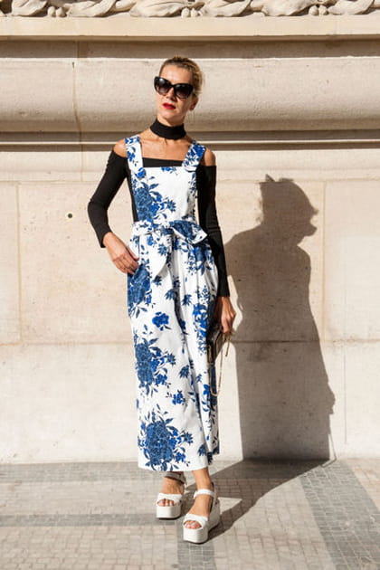Street looks fashion week Paris&nbsp;: jolie Jouy