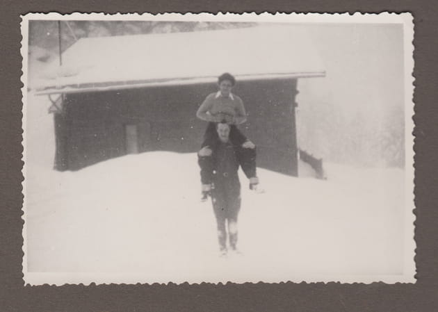 Simone et Antoine en 1946