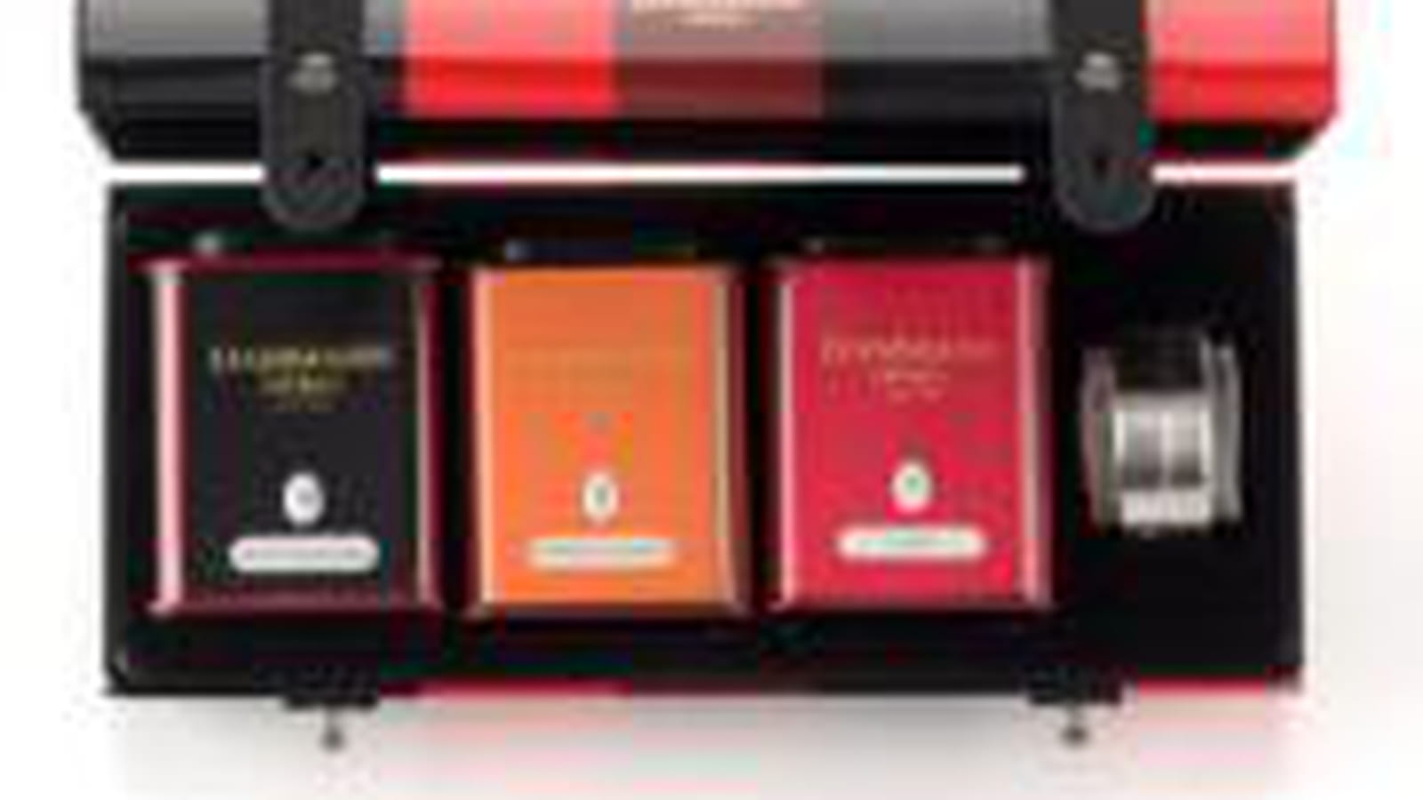 Coffret métal sanglé de Dammann Frères