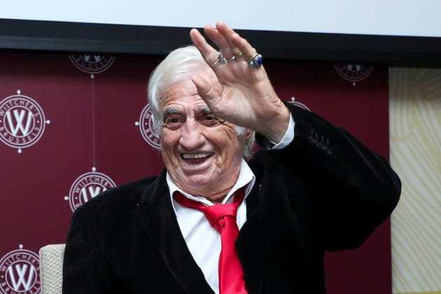 Jean-Paul Belmondo n'a pas perdu le sourire