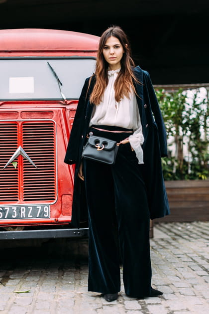 Le pantalon en velours