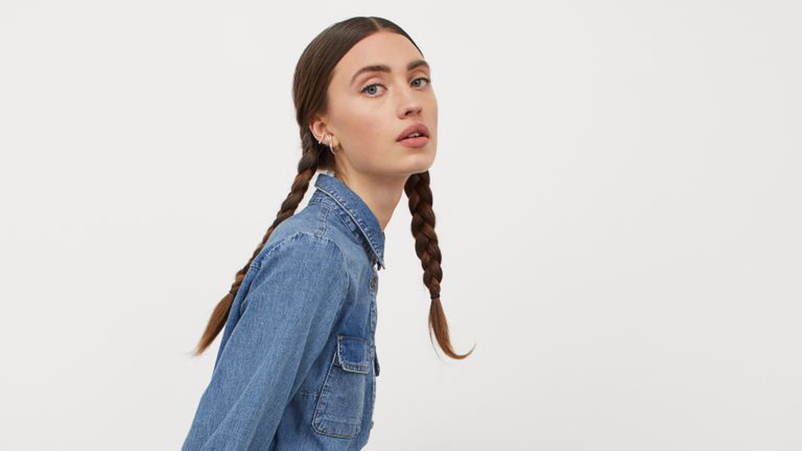 Robe en denim H&M