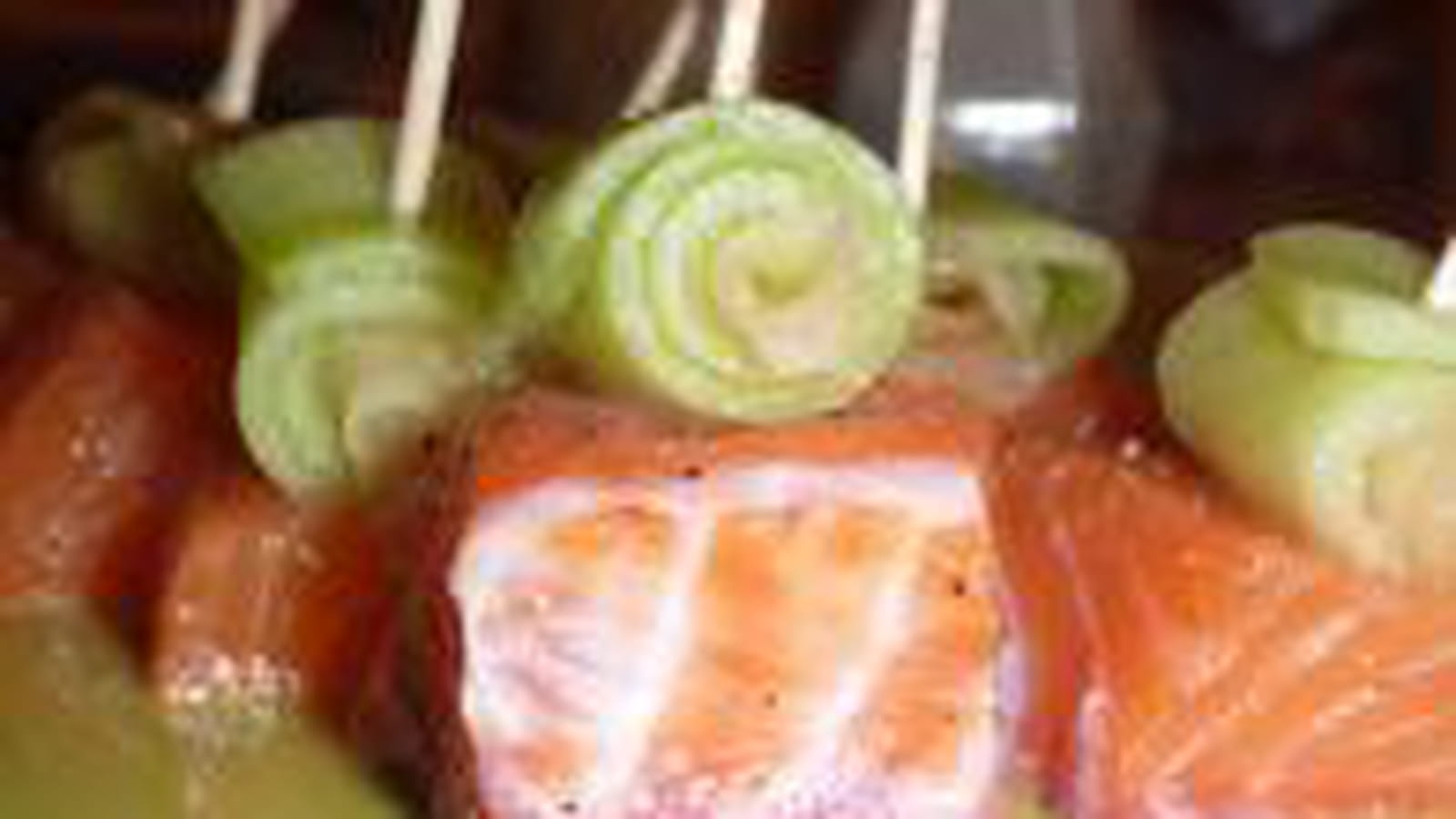 Bouchées de saumon