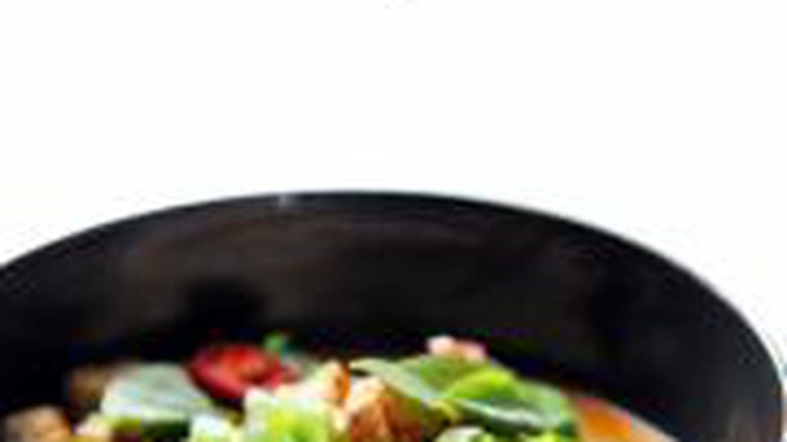 Poulet et légumes au curry paneang