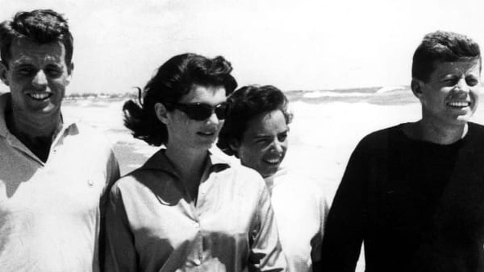 Jackie Kennedy en juillet 1957