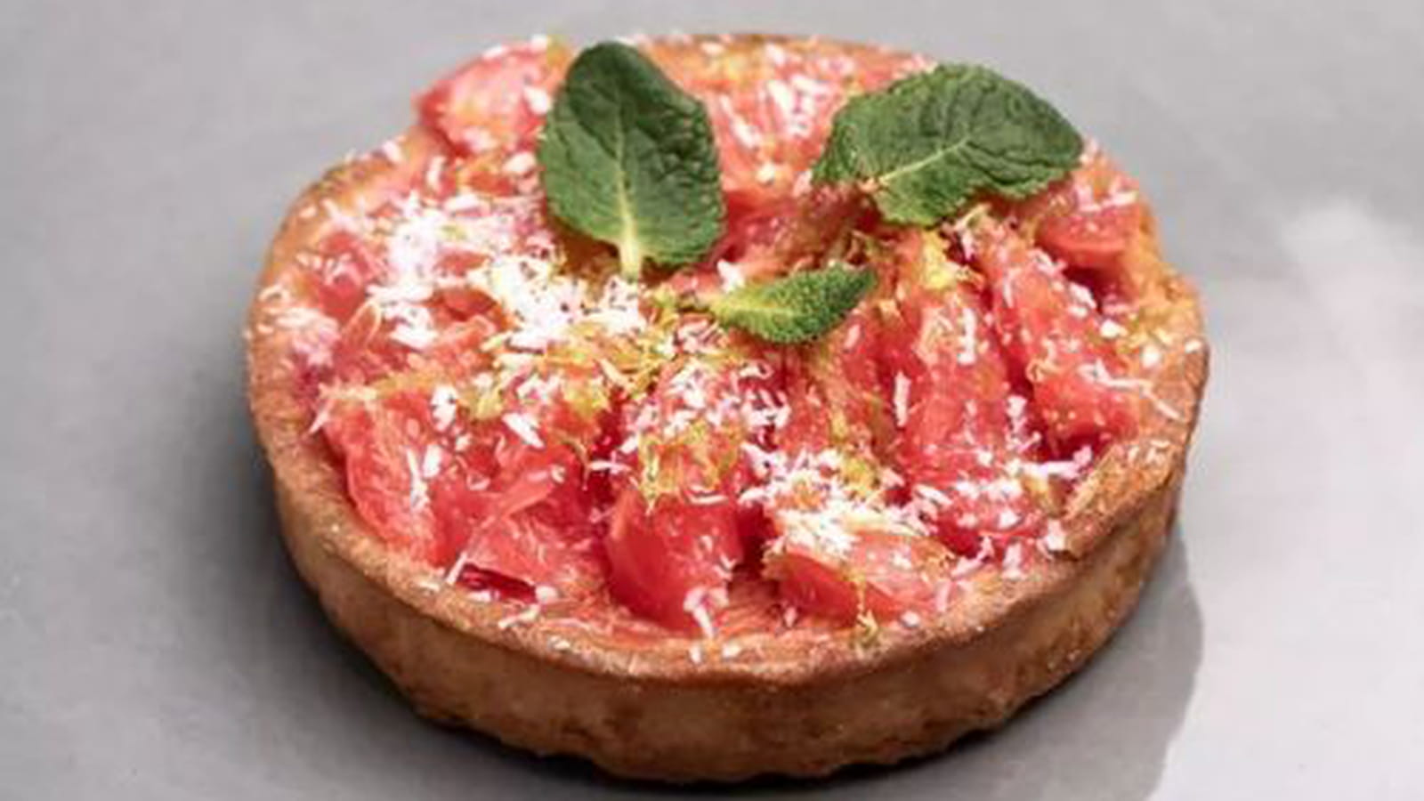 Tarte au pamplemousse de Floride