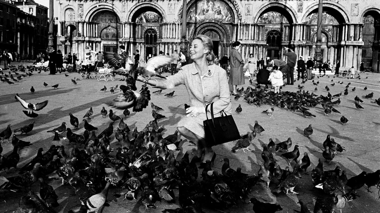 A Venise, en 1961