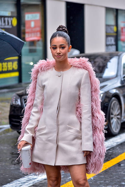 Lena Mahfouf au d&eacute;fil&eacute; Lanvin