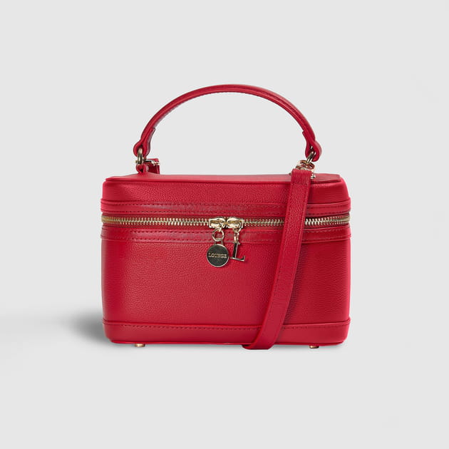 Red Arlowe Box Bag