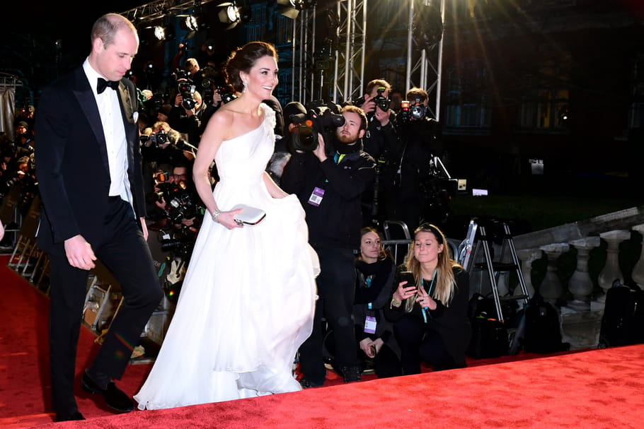 Le look angélique de Kate Middleton aux BAFTA 2019