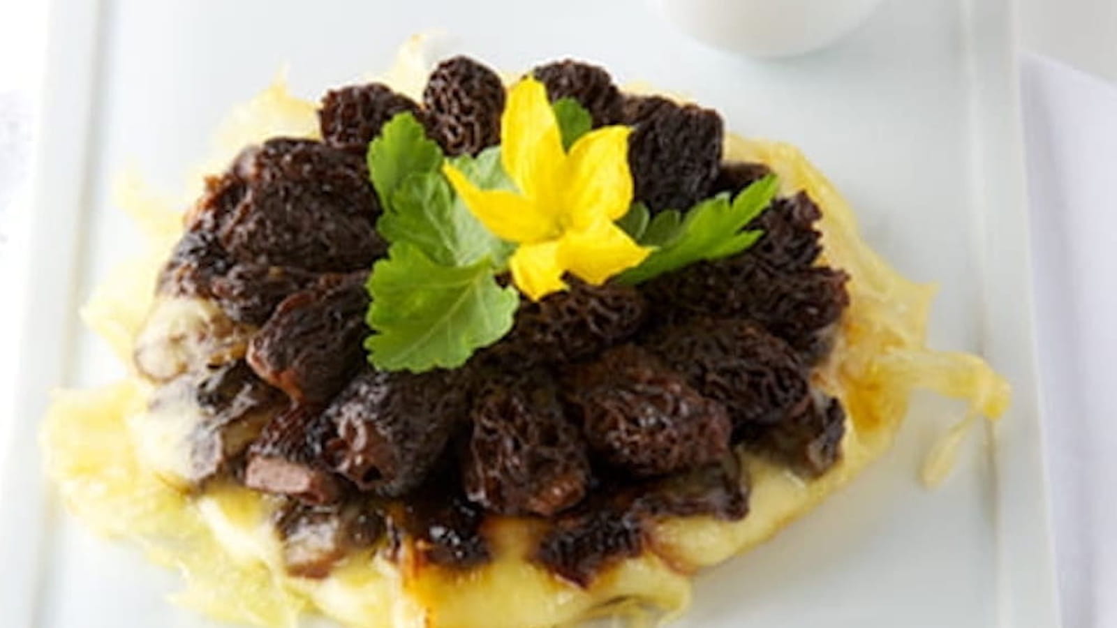 Tatins de Gruyère France aux morilles