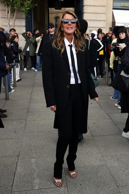 Anna Dello Russo à la présentation Schiaparelli