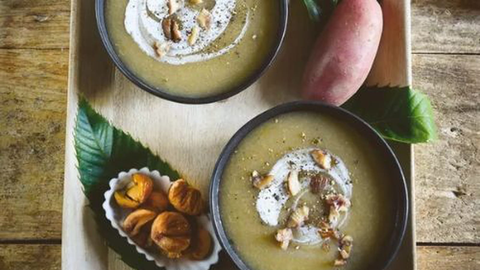 Velouté de Chérie aux châtaignes