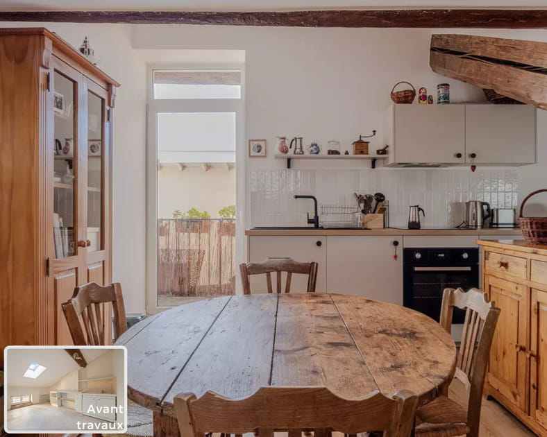 Avant-apr&egrave;s&nbsp;: un appartement double presque sa surface en r&eacute;novant le grenier