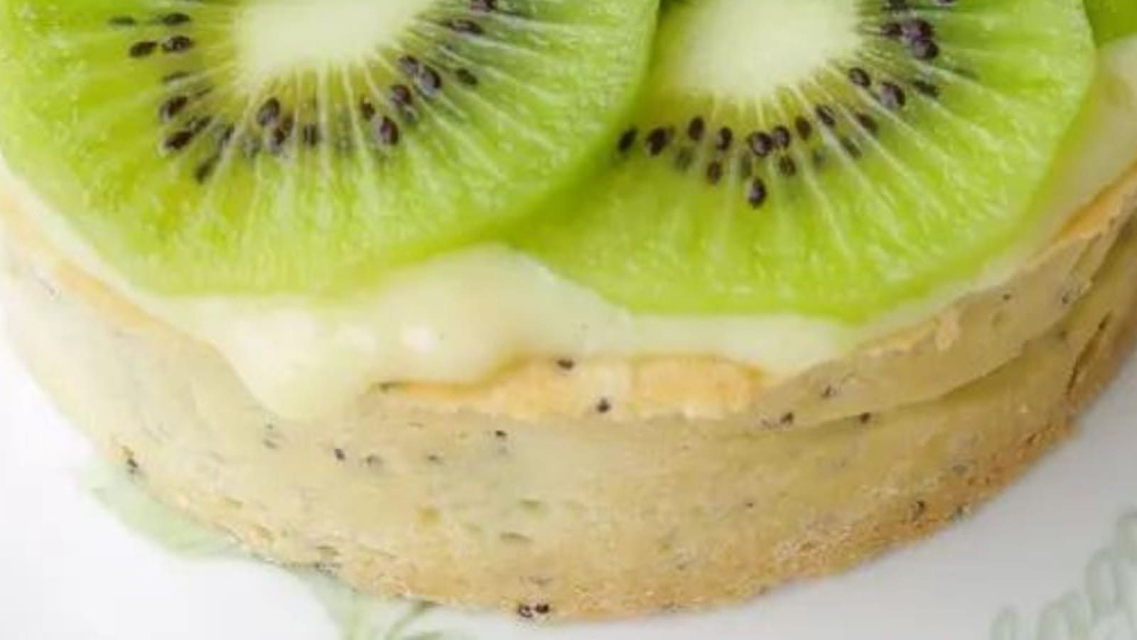 Tarte exotique au kiwi